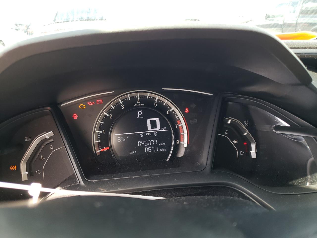 Photo 8 from auction – 2017 HONDA CIVIC LX with VIN 19XFC2F56HE014682