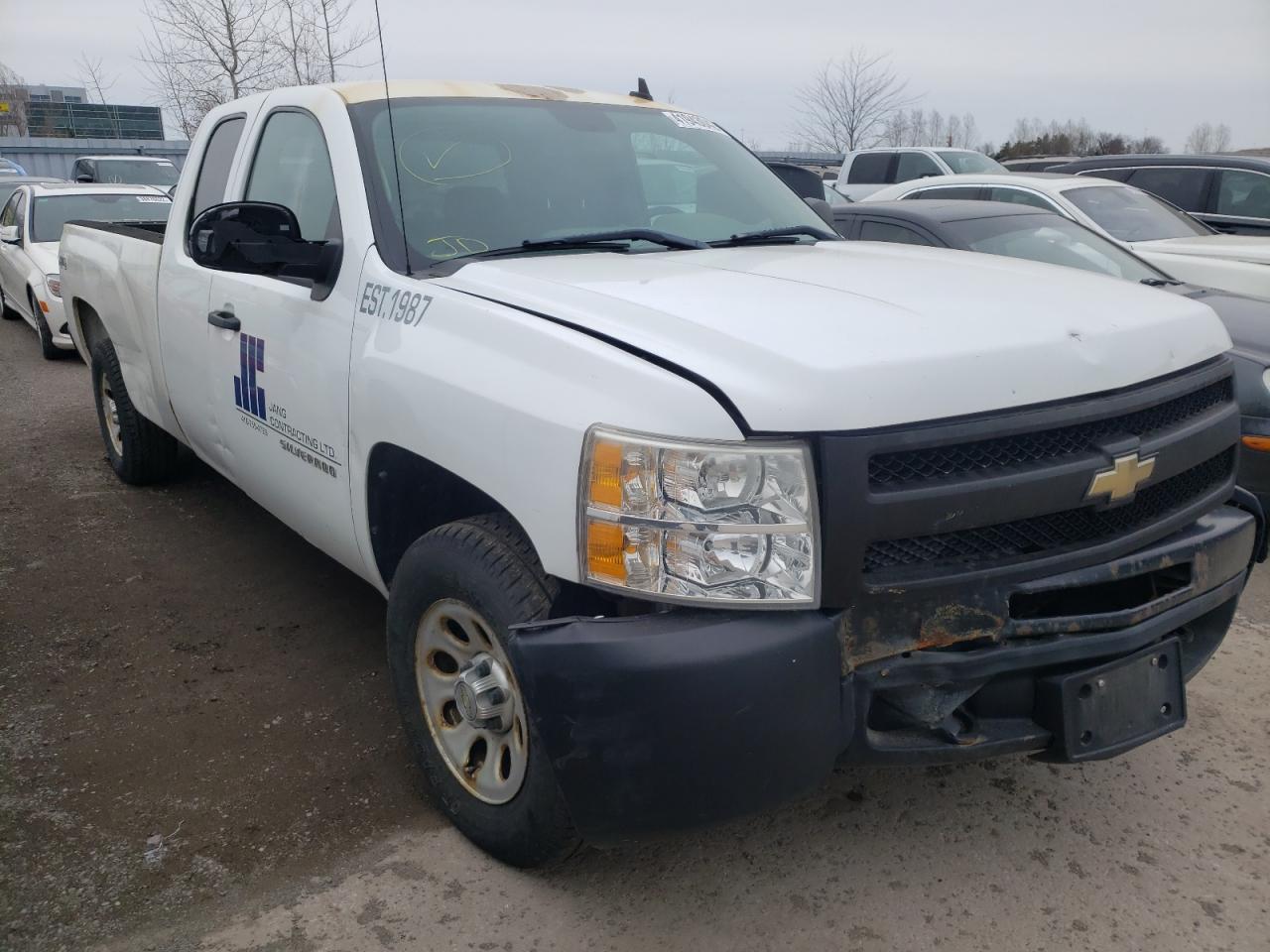 CHEVROLET SILVERADO 2010 with VIN 1GCSKPE05AZ192369 - Photo from auction
