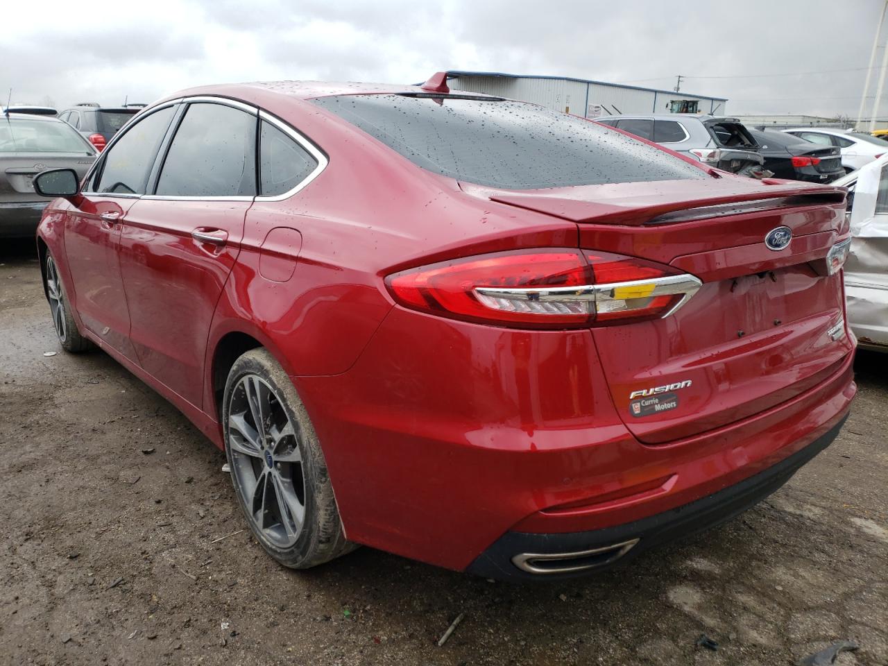 Photo 3 from auction – 2020 FORD FUSION TIT with VIN 3FA6P0K91LR119669