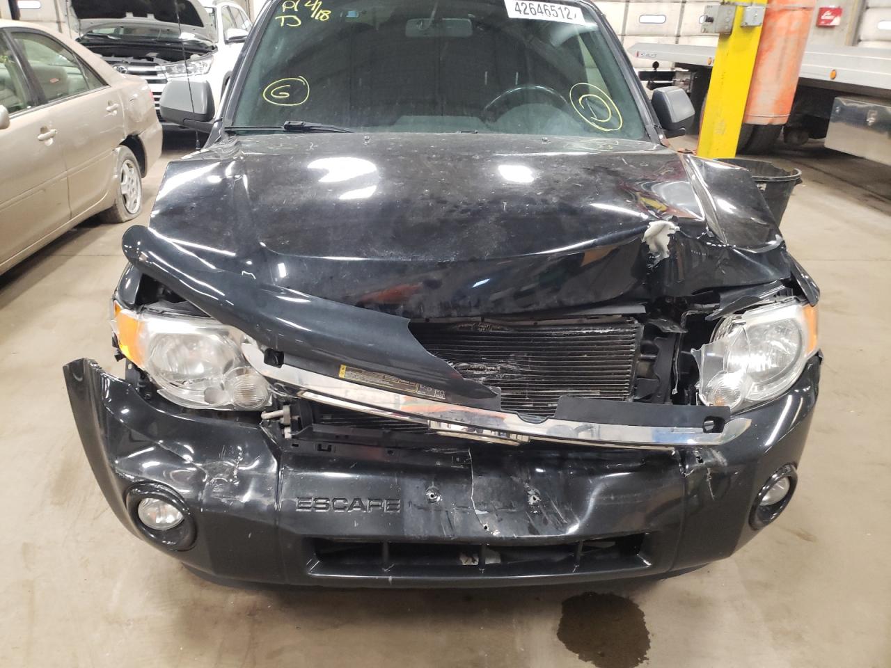 Photo 9 from auction – 2010 FORD ESCAPE XLT with VIN 1FMCU9DG0AKA30386