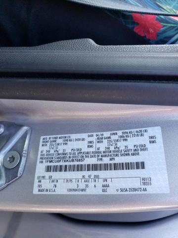 Photo 10 from auction – 2019 FORD ESCAPE S with VIN 1FMCU0F7XKUB76857