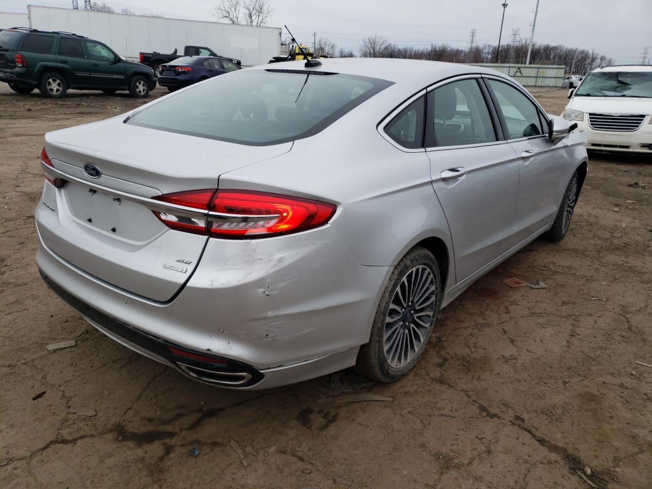 Photo 4 from auction – 2017 FORD FUSION SE with VIN 3FA6P0H99HR348972