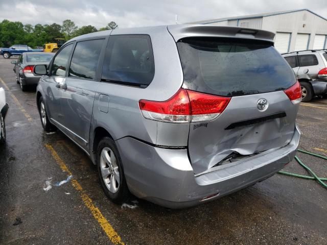 Photo 3 from auction – 2012 TOYOTA SIENNA BAS with VIN 5TDKA3DC8CS015892