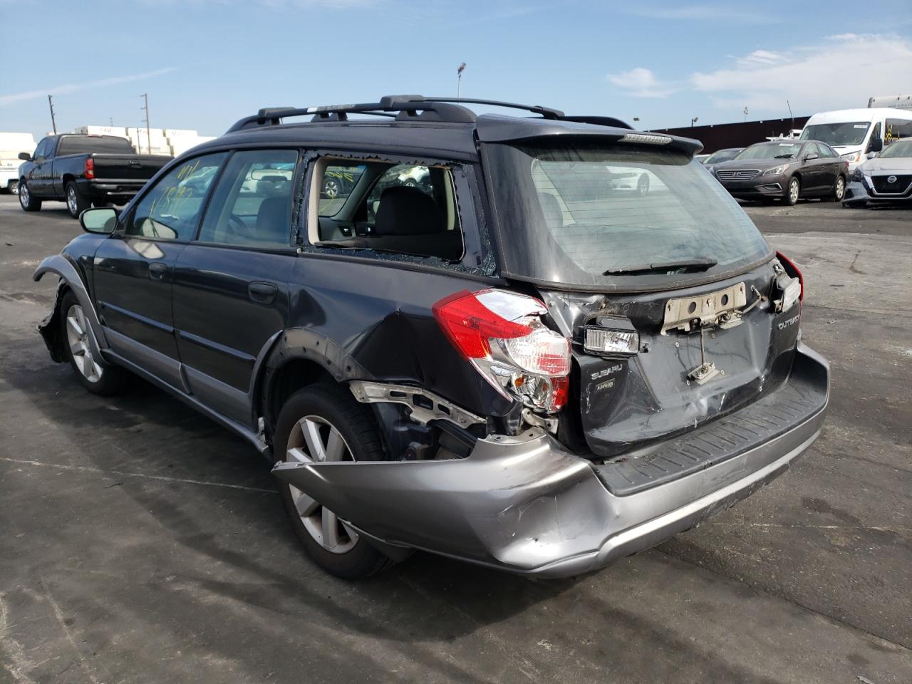 Photo 3 from auction – 2009 SUBARU OUTBACK 2. with VIN 4S4BP61C597329163