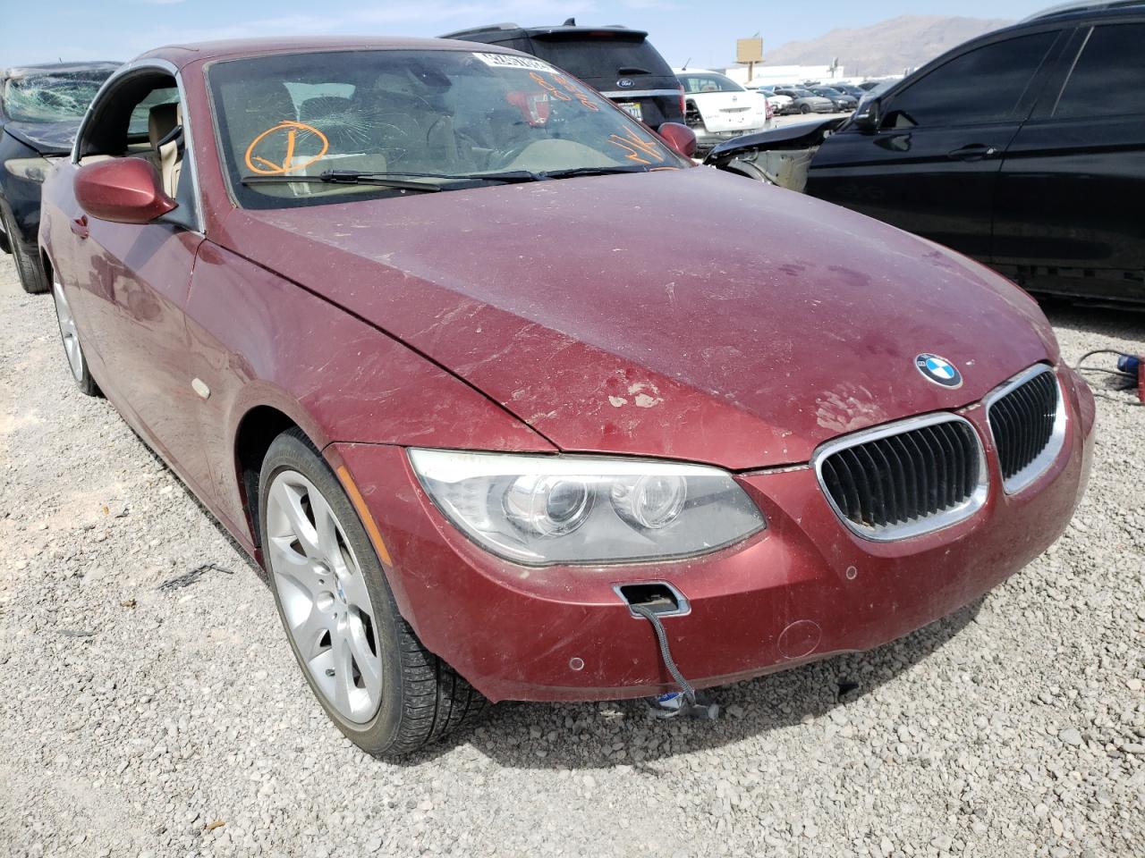 BMW 335 I 2011 with VIN WBADX7C5XBE261345 - Photo from auction