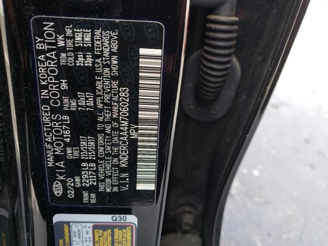 Photo 10 from auction – 2021 KIA SELTOS EX with VIN KNDERCAA4M7060283