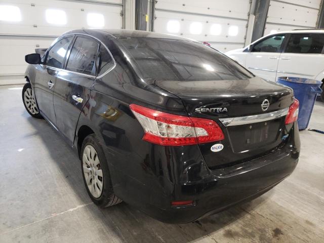 Photo 3 from auction – 2014 NISSAN SENTRA S with VIN 3N1AB7AP8EY208422