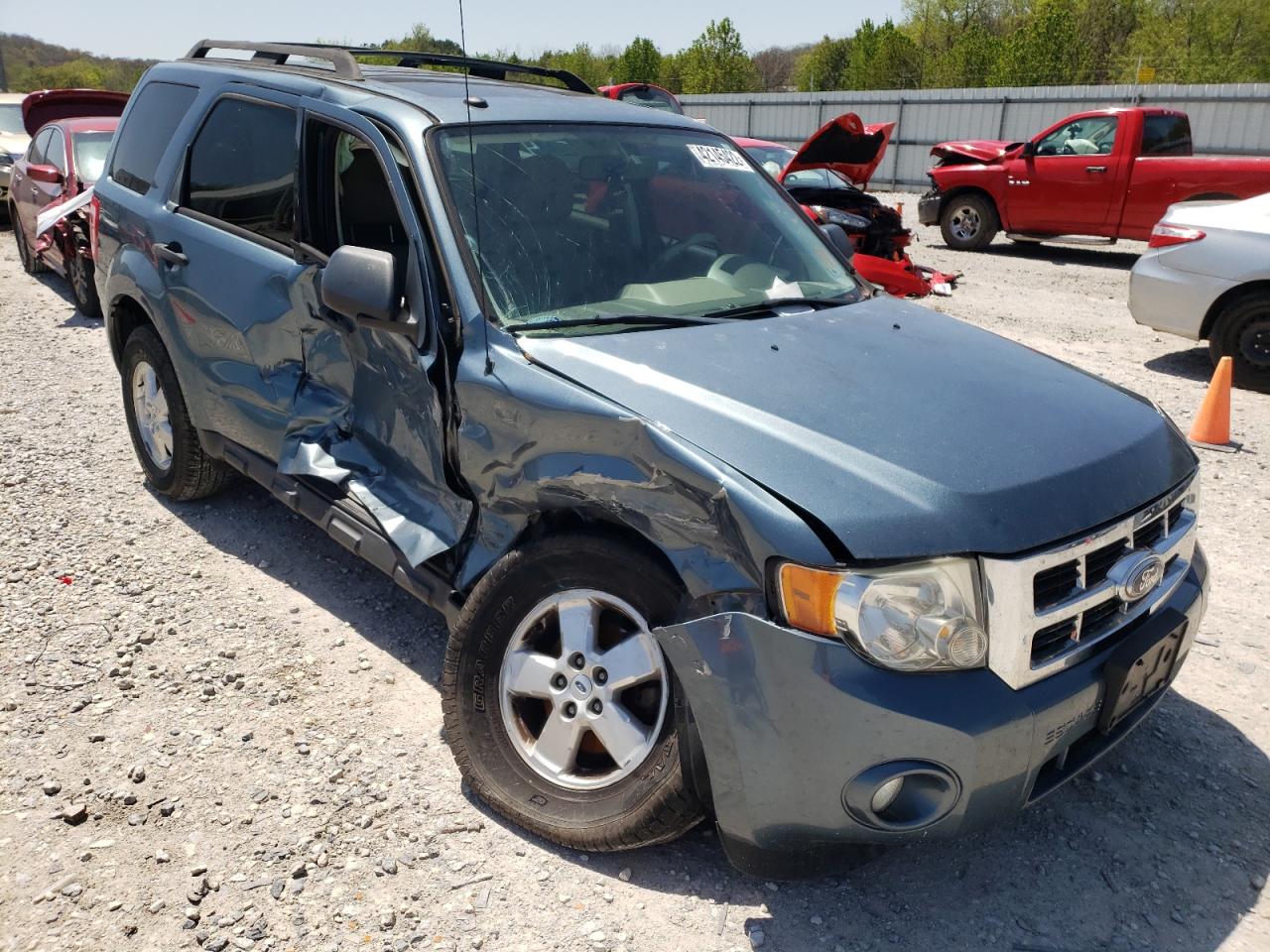 FORD ESCAPE XLT 2010 with VIN 1FMCU0DG1AKD45869 - Photo from auction