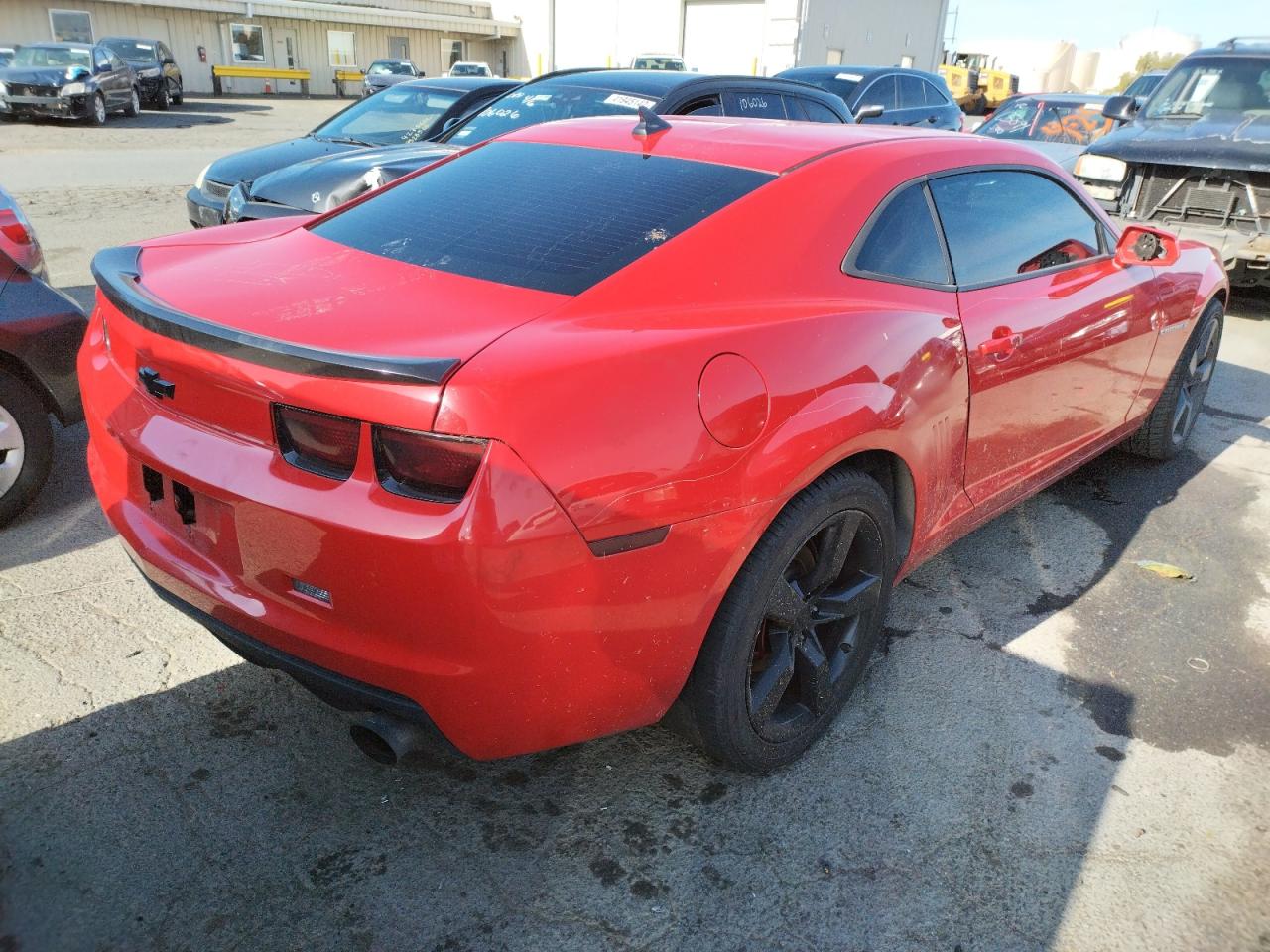 Photo 4 from auction – 2012 CHEVROLET CAMARO LT with VIN 2G1FB1E30C9176031