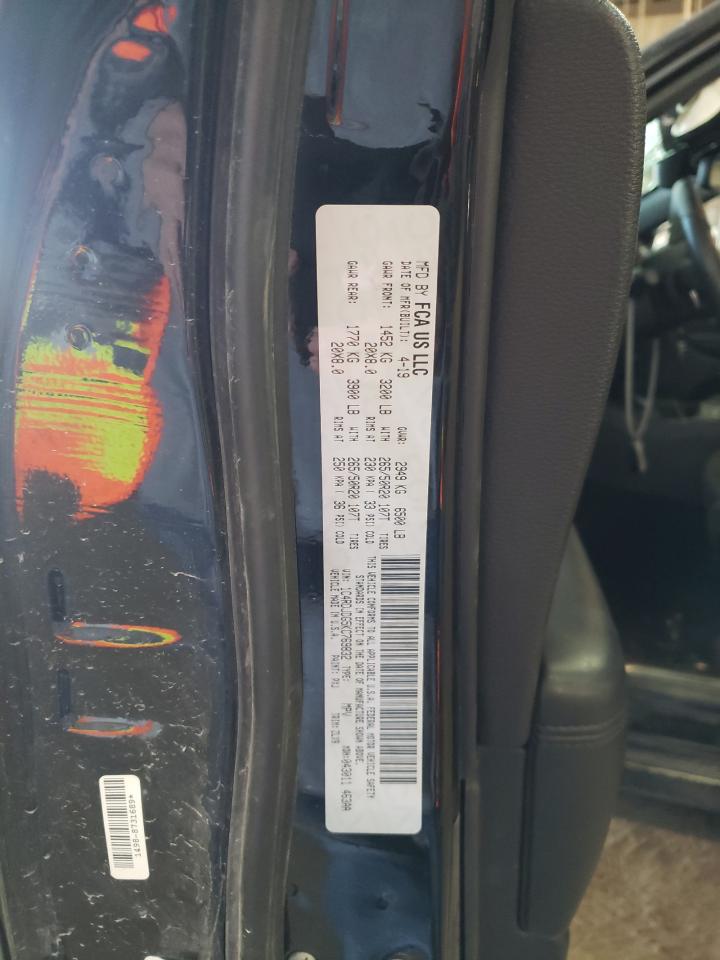 Photo 10 from auction – 2019 DODGE DURANGO GT with VIN 1C4RDJDG5KC769832