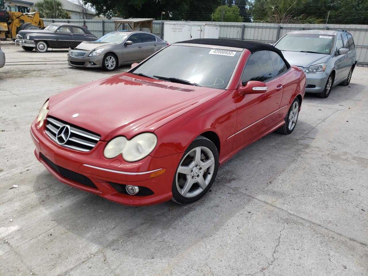 Photo 2 from auction – 2007 MERCEDES-BENZ CLK 550 with VIN WDBTK72F67F223733