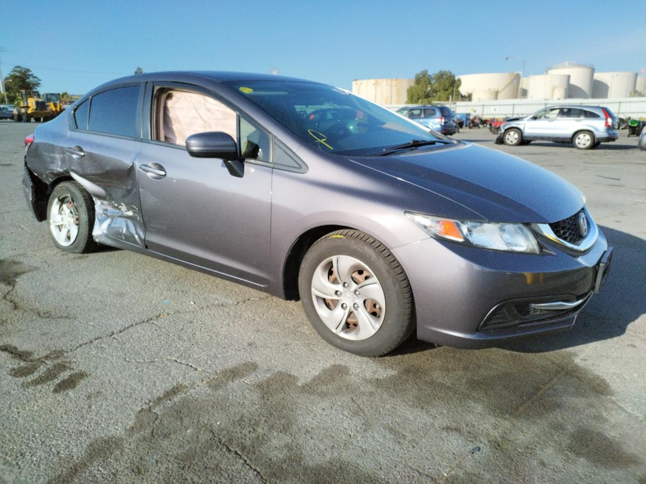 HONDA CIVIC LX 2015 with VIN 19XFB2F51FE262743 - Photo from auction