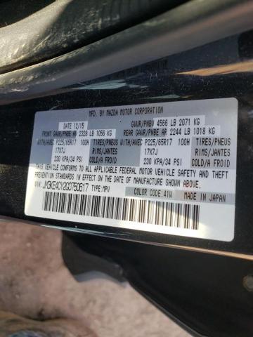 Photo 10 from auction – 2016 MAZDA CX-5 TOURI with VIN JM3KE4CY2G0750617
