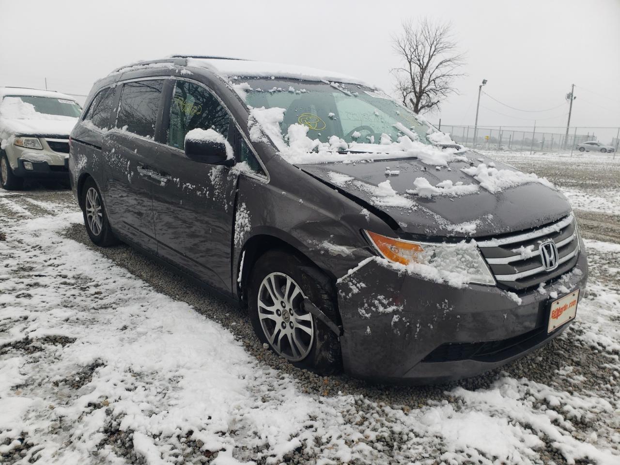 HONDA ODYSSEY EX 2012 with VIN 5FNRL5H68CB054219 - Photo from auction