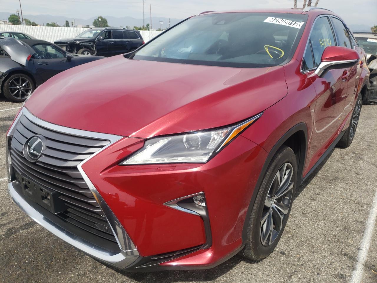 Photo 2 from auction – 2018 LEXUS RX 350 BAS with VIN JTJBZMCA0J2037370