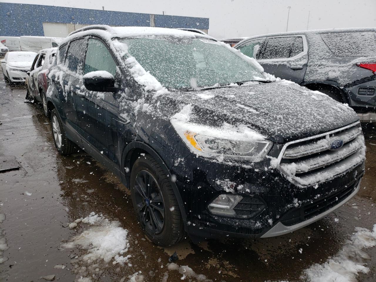 FORD ESCAPE SE 2017 with VIN 1FMCU0GD7HUE91628 - Photo from auction