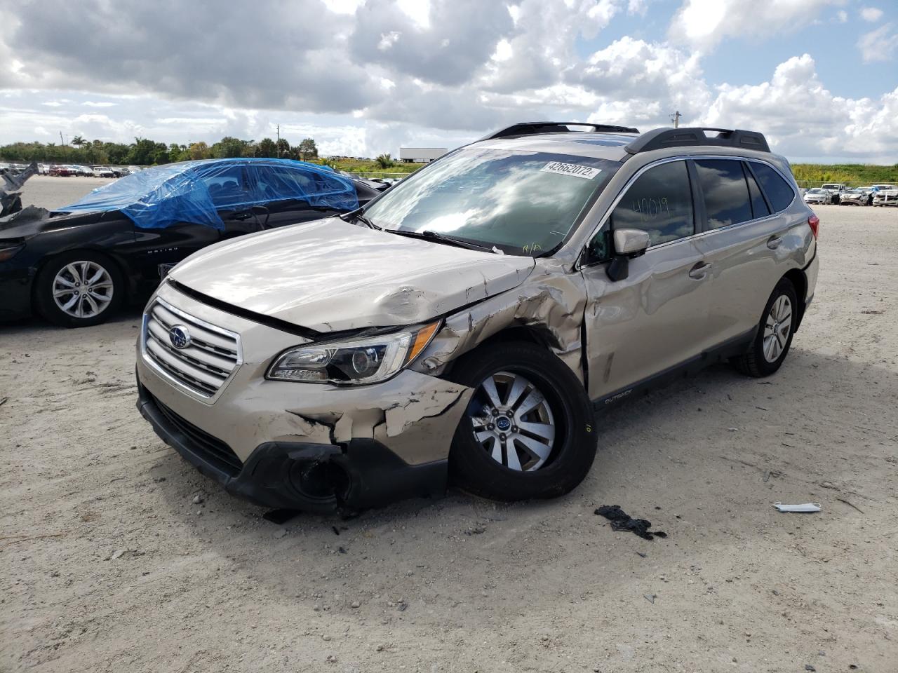 Photo 2 from auction – 2017 SUBARU OUTBACK 2. with VIN 4S4BSAHC9H3264489