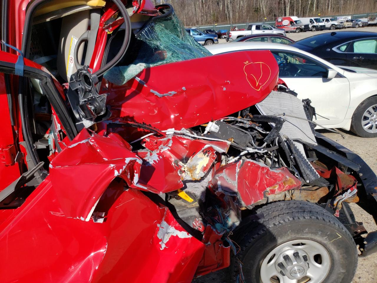 Photo 9 from auction – 2015 CHEVROLET EXPRESS G2 with VIN 1GCWGFCF9F1132959