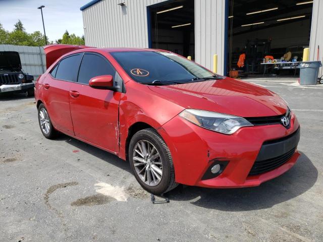 TOYOTA COROLLA L 2014 with VIN 5YFBURHE7EP029722 - Photo from auction