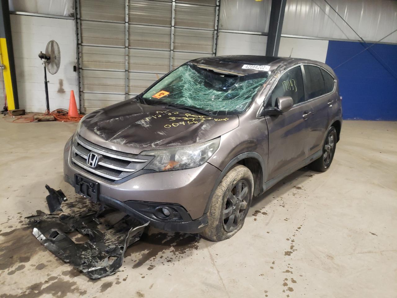 Photo 2 from auction – 2014 HONDA CR-V EX with VIN 5J6RM4H52EL004683