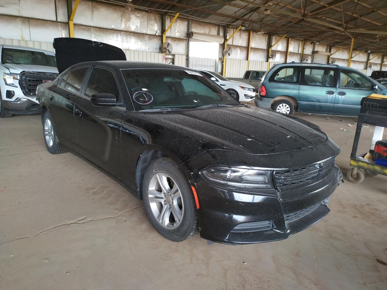 DODGE CHARGER SX 2019 with VIN 2C3CDXBG2KH722254 - Photo from auction