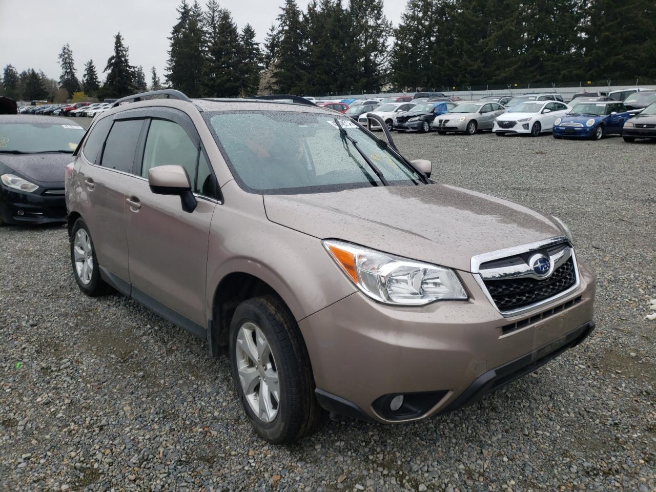 SUBARU FORESTER 2 2015 with VIN JF2SJAHC6FH448961 - Photo from auction