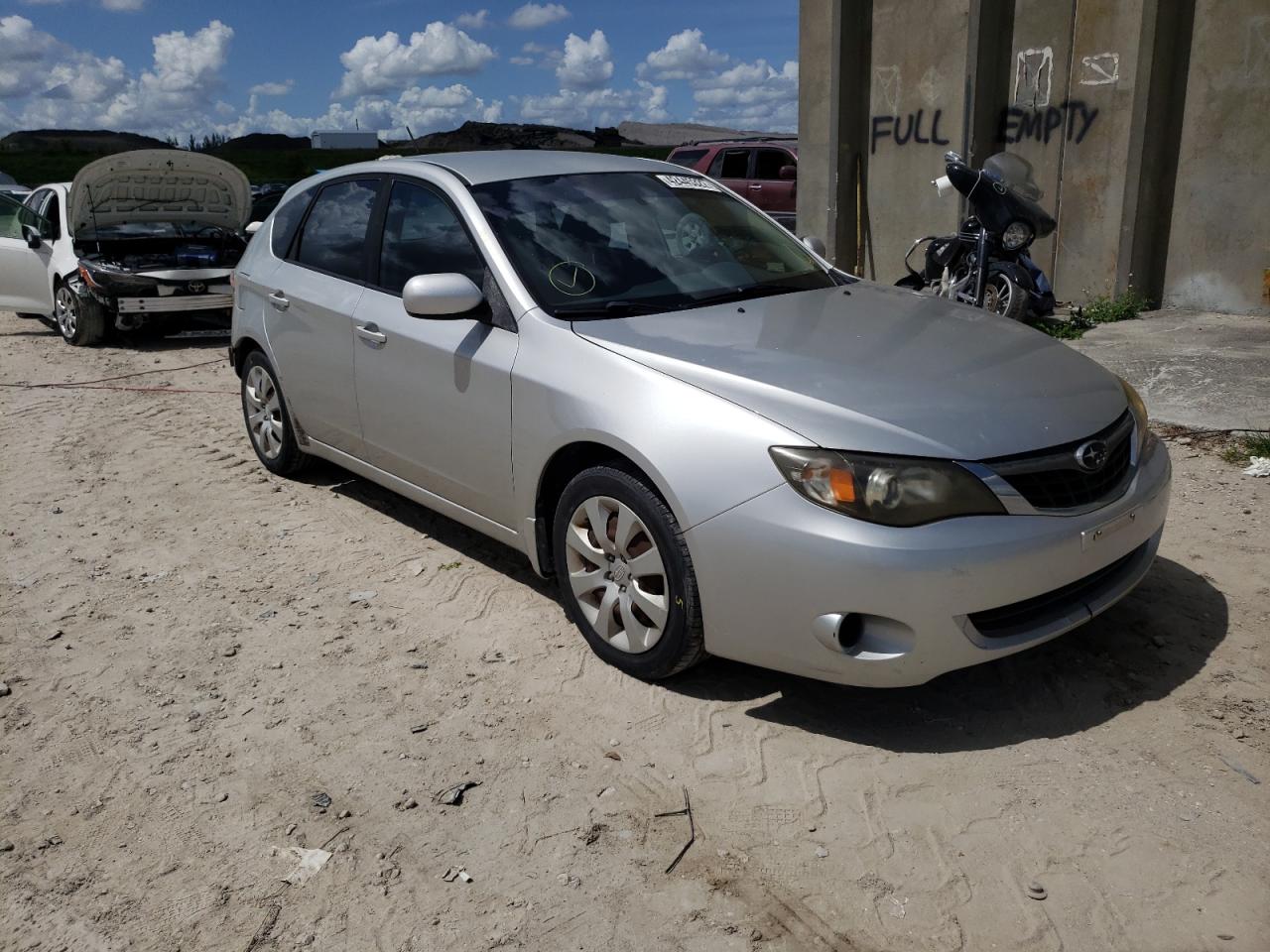 SUBARU IMPREZA 2. 2009 with VIN JF1GH61699H820398 - Photo from auction