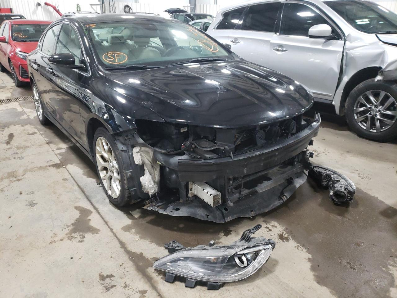 CHRYSLER 200 C 2015 with VIN 1C3CCCEG2FN523810 - Photo from auction