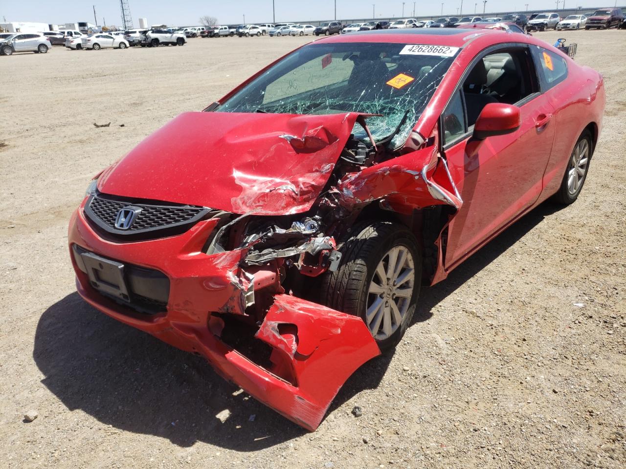Photo 9 from auction – 2012 HONDA CIVIC EXL with VIN 2HGFG3B04CH517405