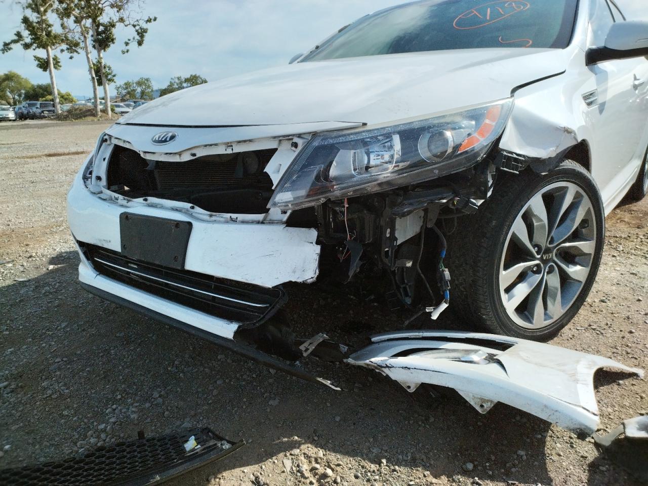 Photo 9 from auction – 2014 KIA OPTIMA SX with VIN 5XXGR4A72EG269744