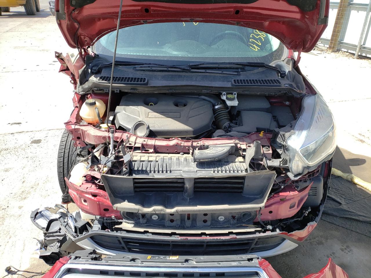 Photo 7 from auction – 2017 FORD ESCAPE SE with VIN 1FMCU9G92HUA62848