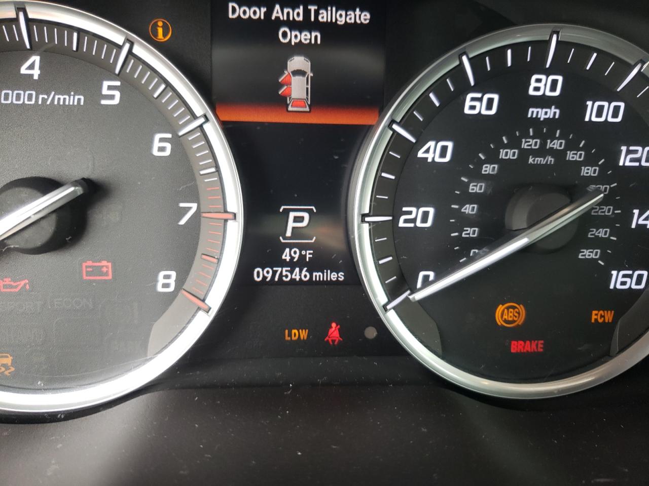 Photo 8 from auction – 2015 ACURA MDX TECHNO with VIN 5FRYD4H49FB028104