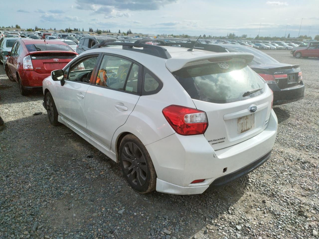 Photo 3 from auction – 2013 SUBARU IMPREZA SP with VIN JF1GPAL64D2866302