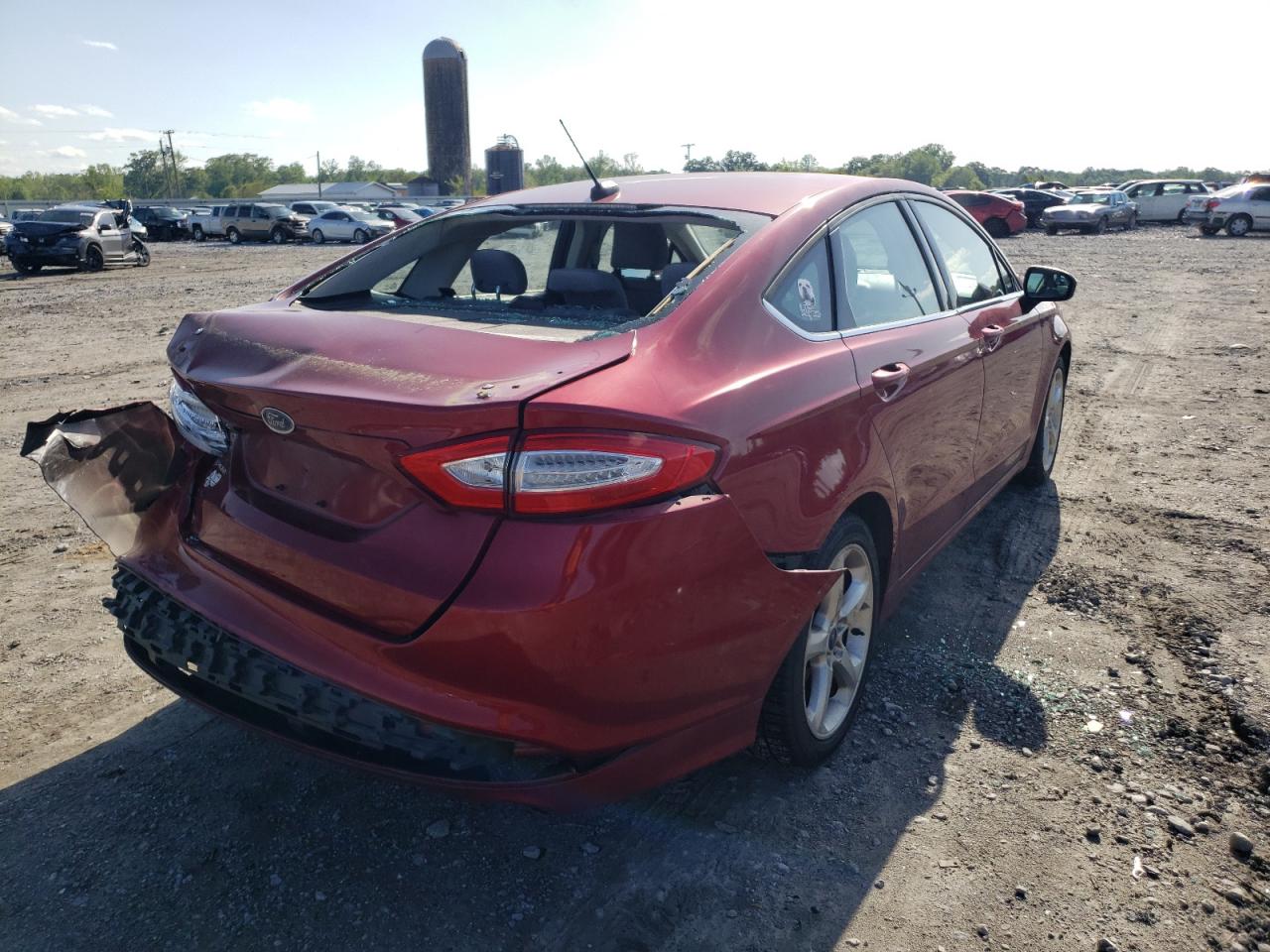 Photo 4 from auction – 2016 FORD FUSION with VIN 3FA6P0G72GR350111