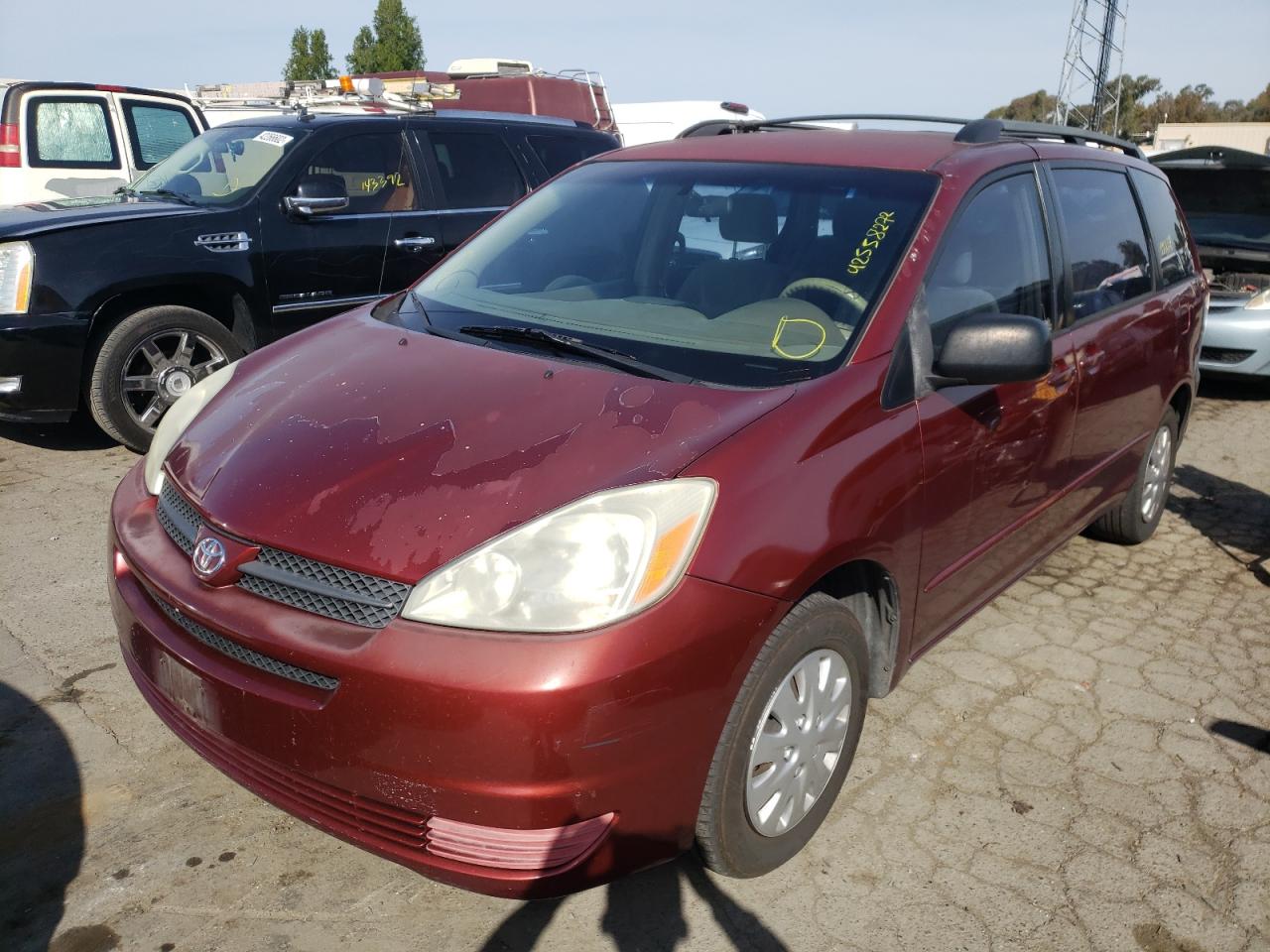 Photo 2 from auction – 2005 TOYOTA SIENNA CE with VIN 5TDZA23CX5S289754