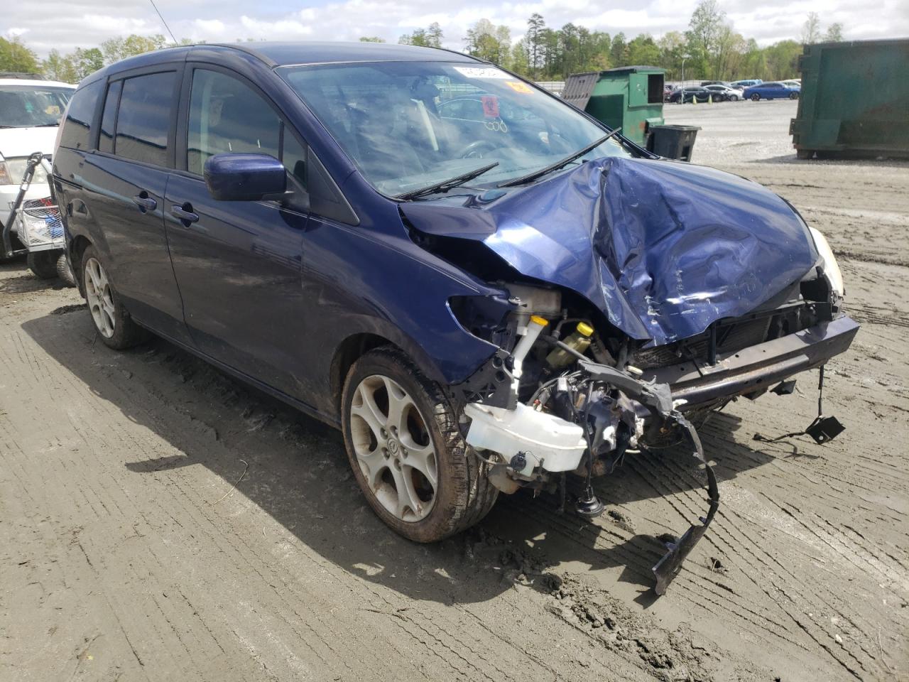MAZDA 5 2010 with VIN JM1CR2WL5A0363024 - Photo from auction