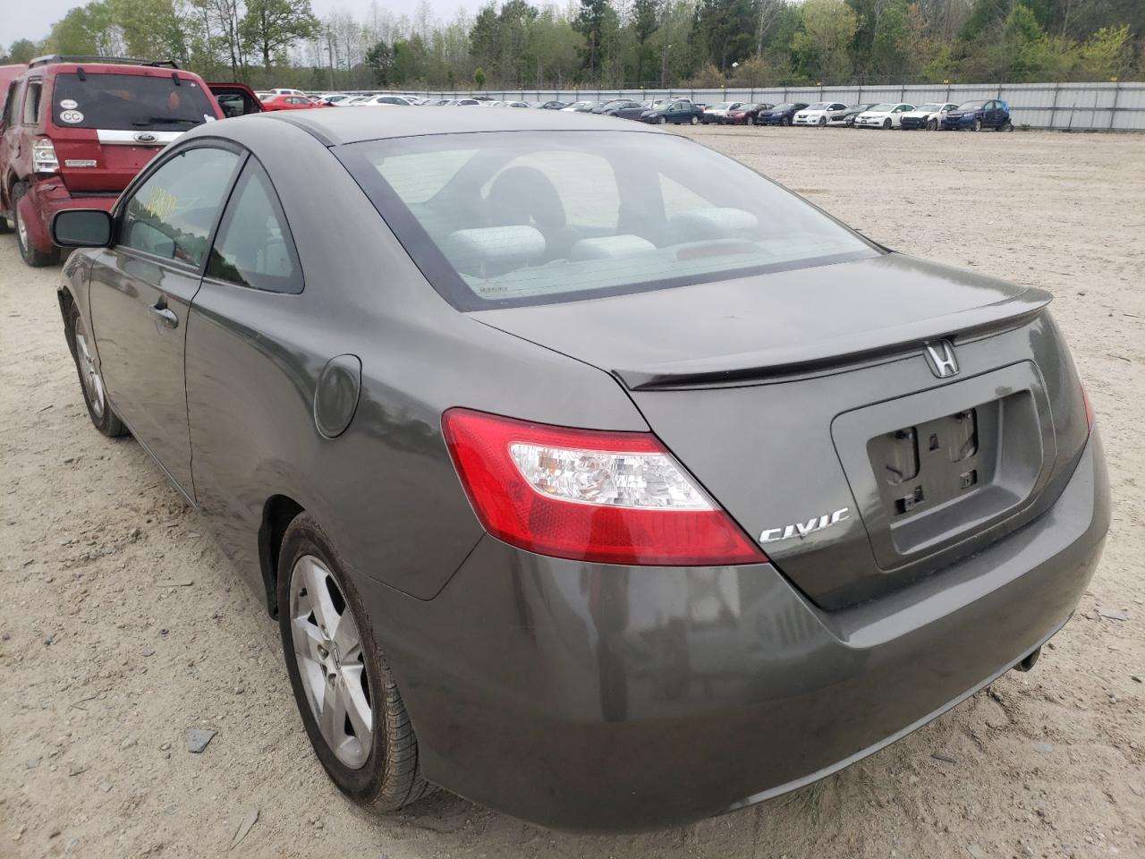 Photo 3 from auction – 2007 HONDA CIVIC EX with VIN 2HGFG12857H535752