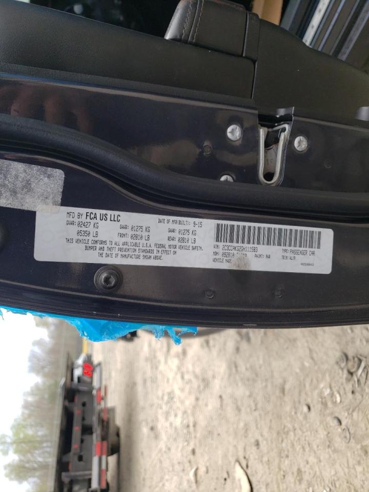 Photo 10 from auction – 2016 CHRYSLER 300C with VIN 2C3CCAKG2GH111583