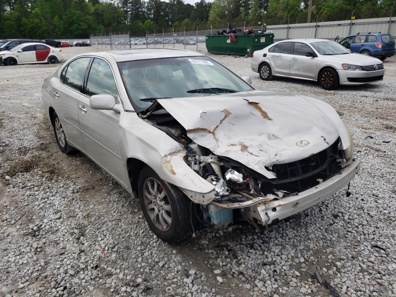 LEXUS ES 300 2003 z numerem VIN JTHBF30G936021161 - Zdjęcie z aukcji