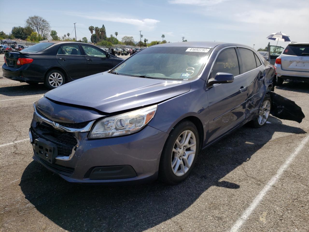Photo 2 from auction – 2015 CHEVROLET MALIBU 1LT with VIN 1G11C5SLXFF291024