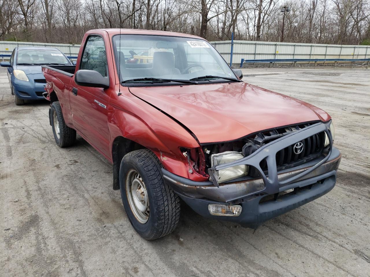 TOYOTA TACOMA 2001 with VIN 5TENL42N71Z776897 - Photo from auction