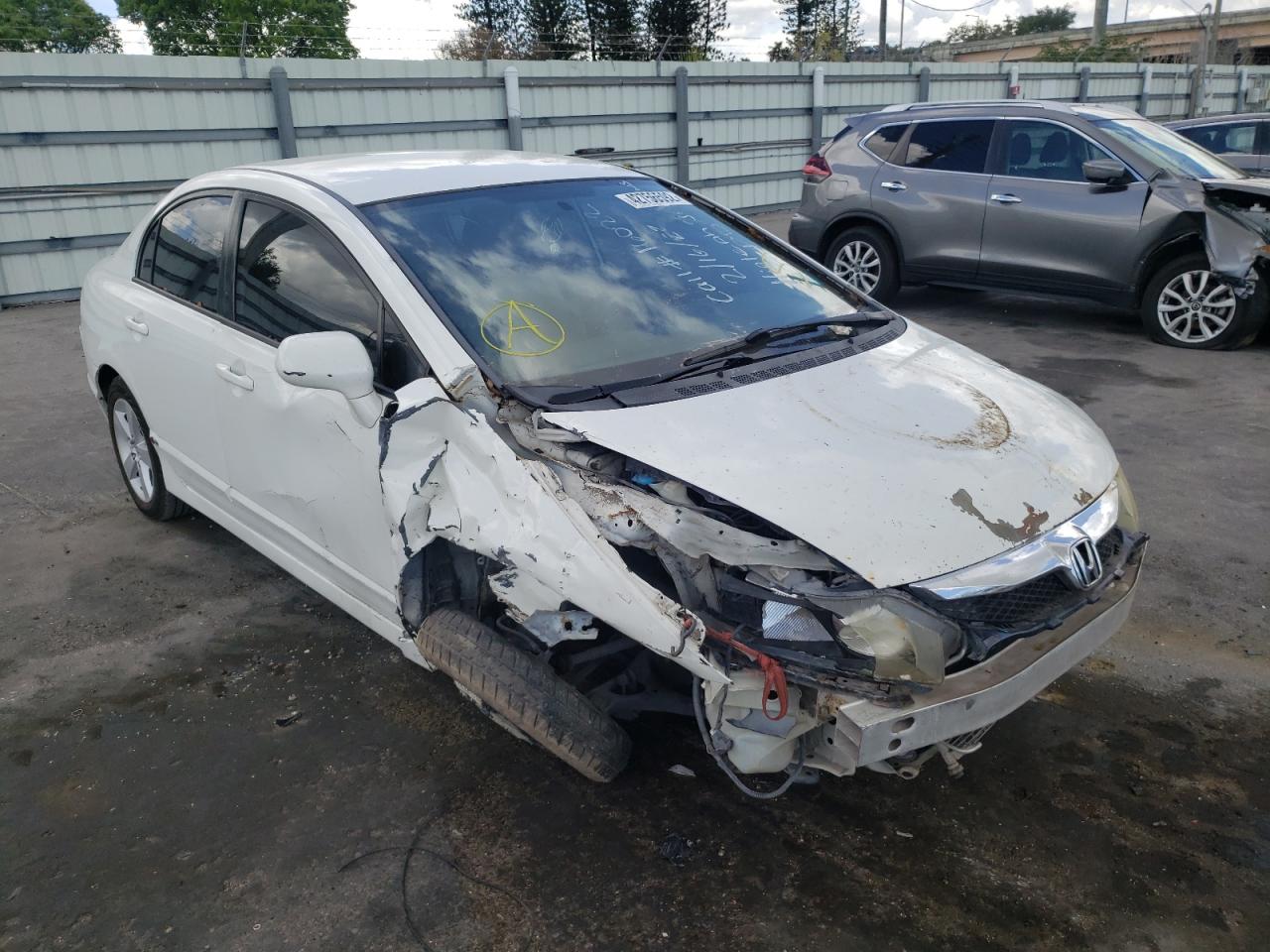 Photo 1 from auction – 2009 HONDA CIVIC LX with VIN 2HGFA16539H347283