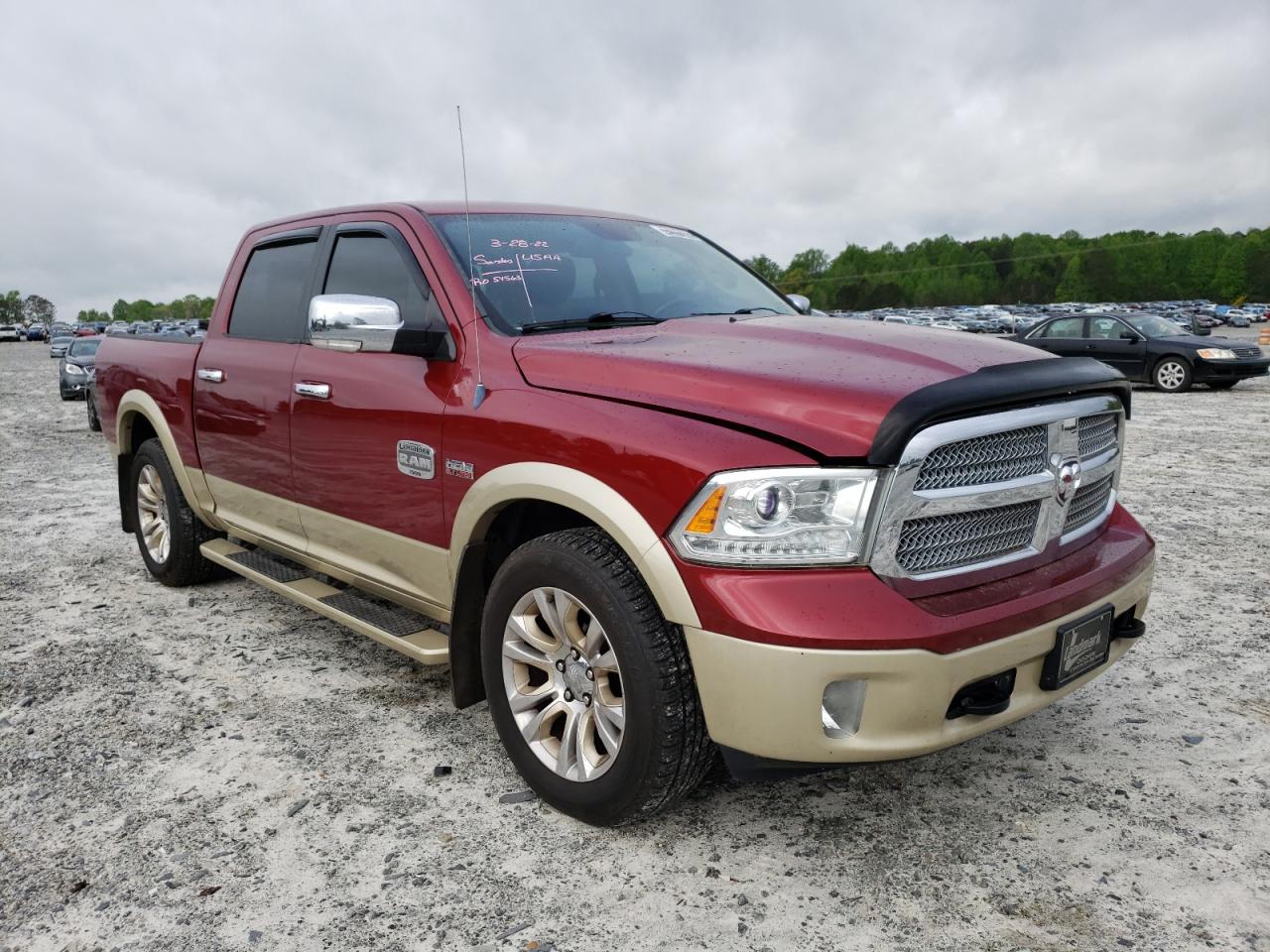 RAM 1500 LONGH 2013 with VIN 1C6RR7PT3DS713708 - Photo from auction