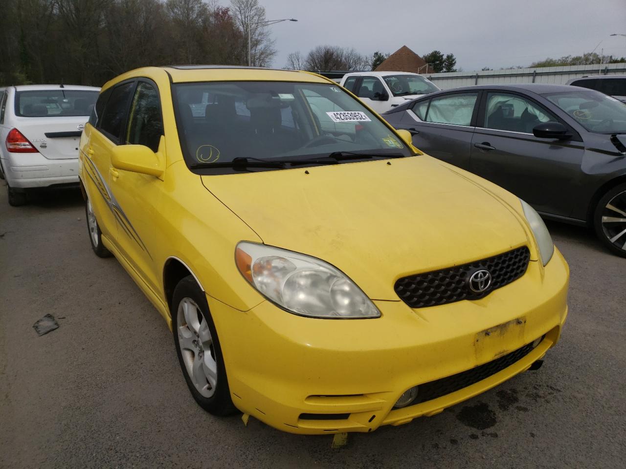 TOYOTA COROLLA MA 2004 with VIN 2T1KR32E04C303400 - Photo from auction
