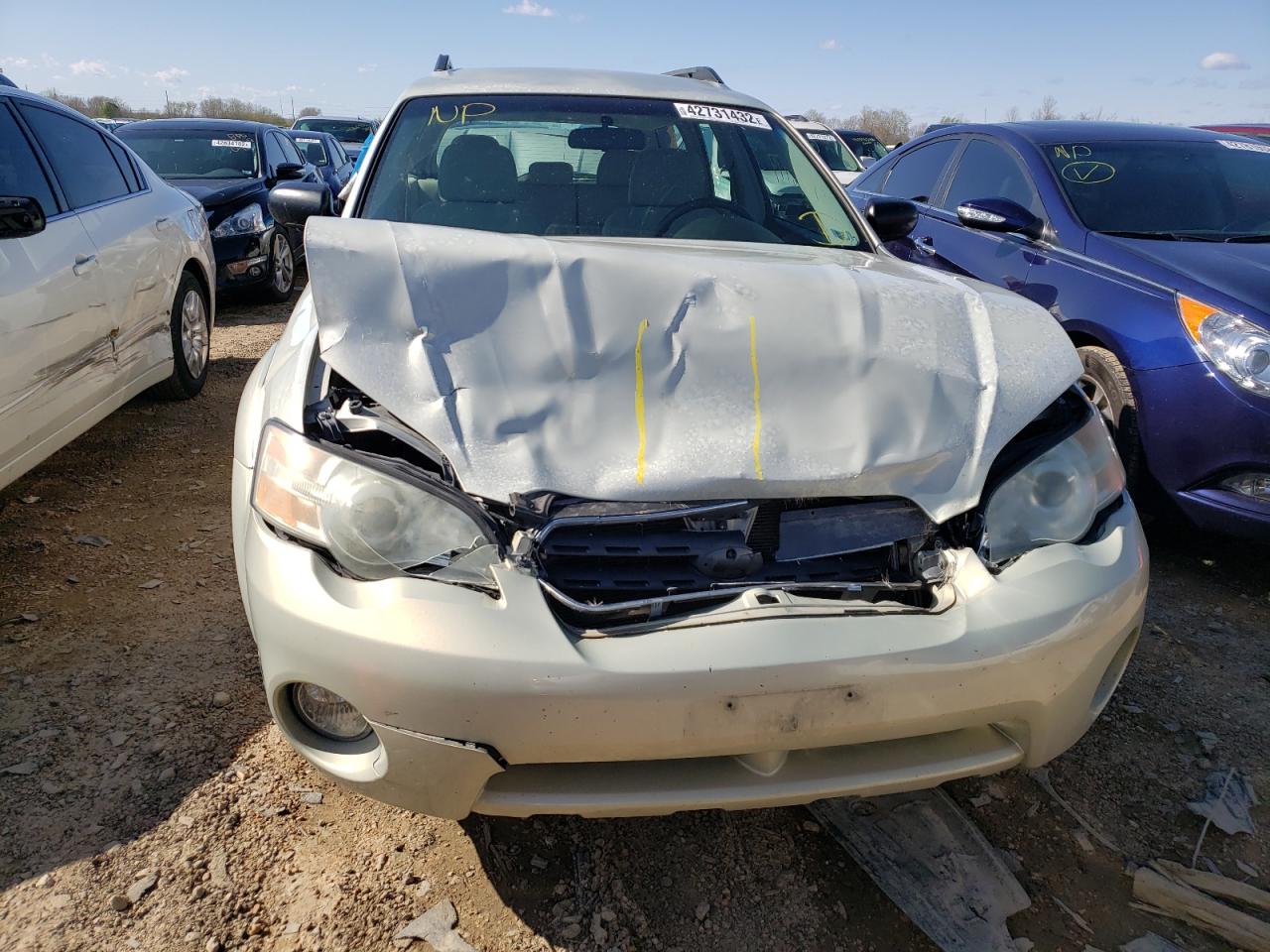 Photo 9 from auction – 2007 SUBARU LEGACY OUT with VIN 4S4BP61C377304369