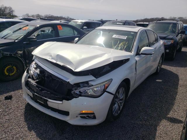 Photo 2 from auction – 2014 INFINITI Q50 BASE with VIN JN1BV7AR5EM705380