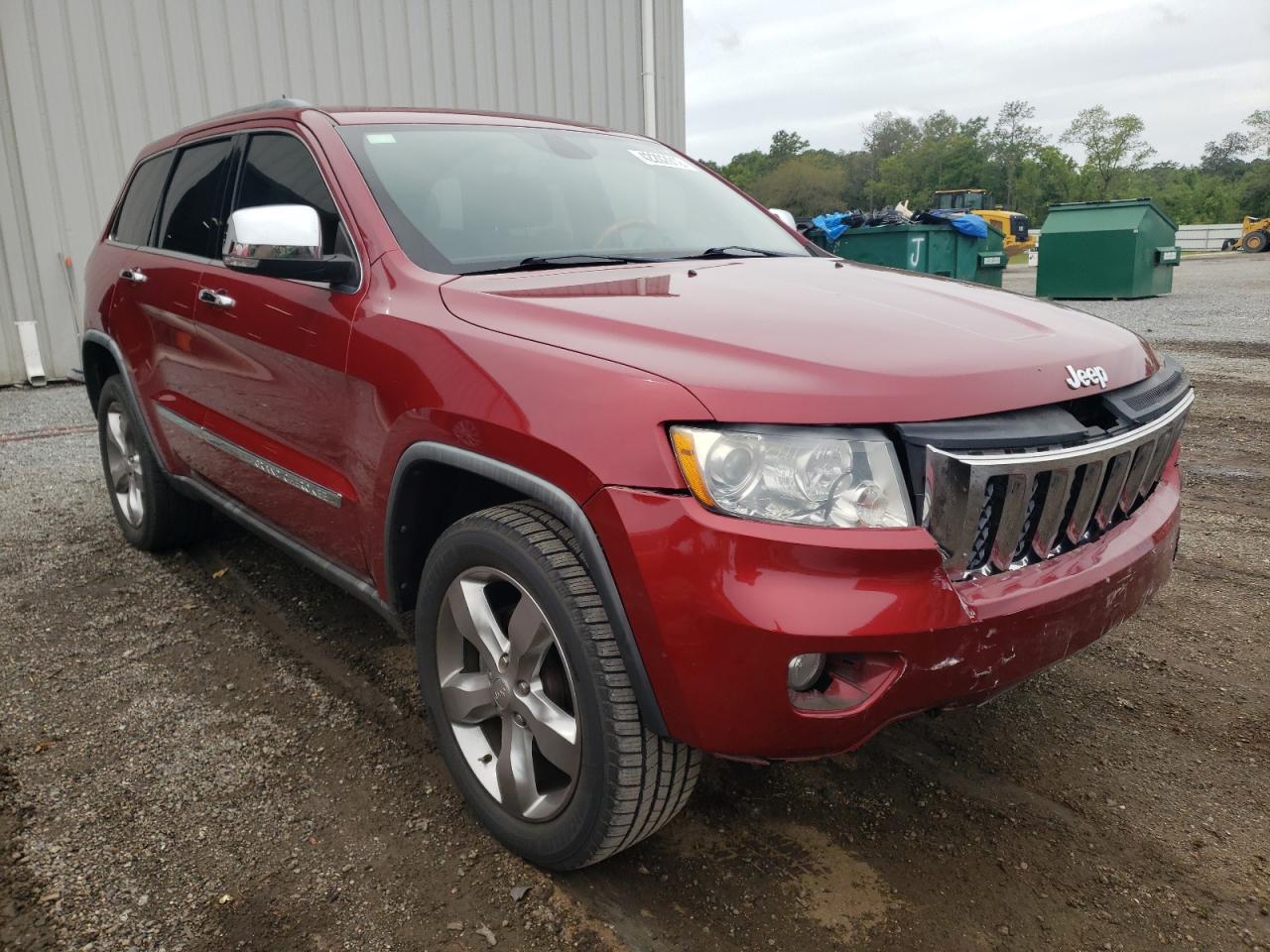JEEP GRAND CHER 2012 with VIN 1C4RJECG0CC125304 - Photo from auction