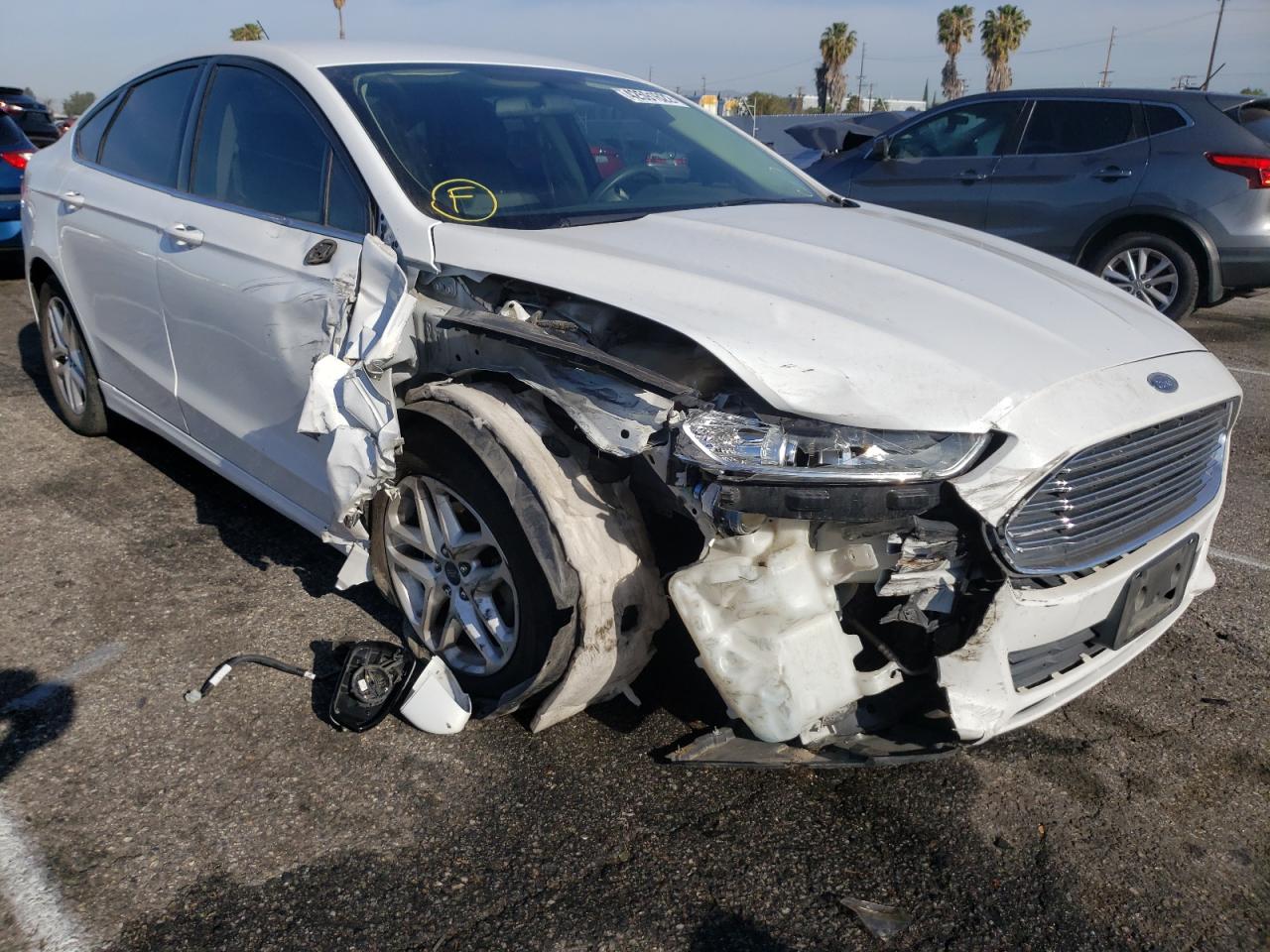 FORD FUSION SE 2013 with VIN 3FA6P0H70DR388513 - Photo from auction