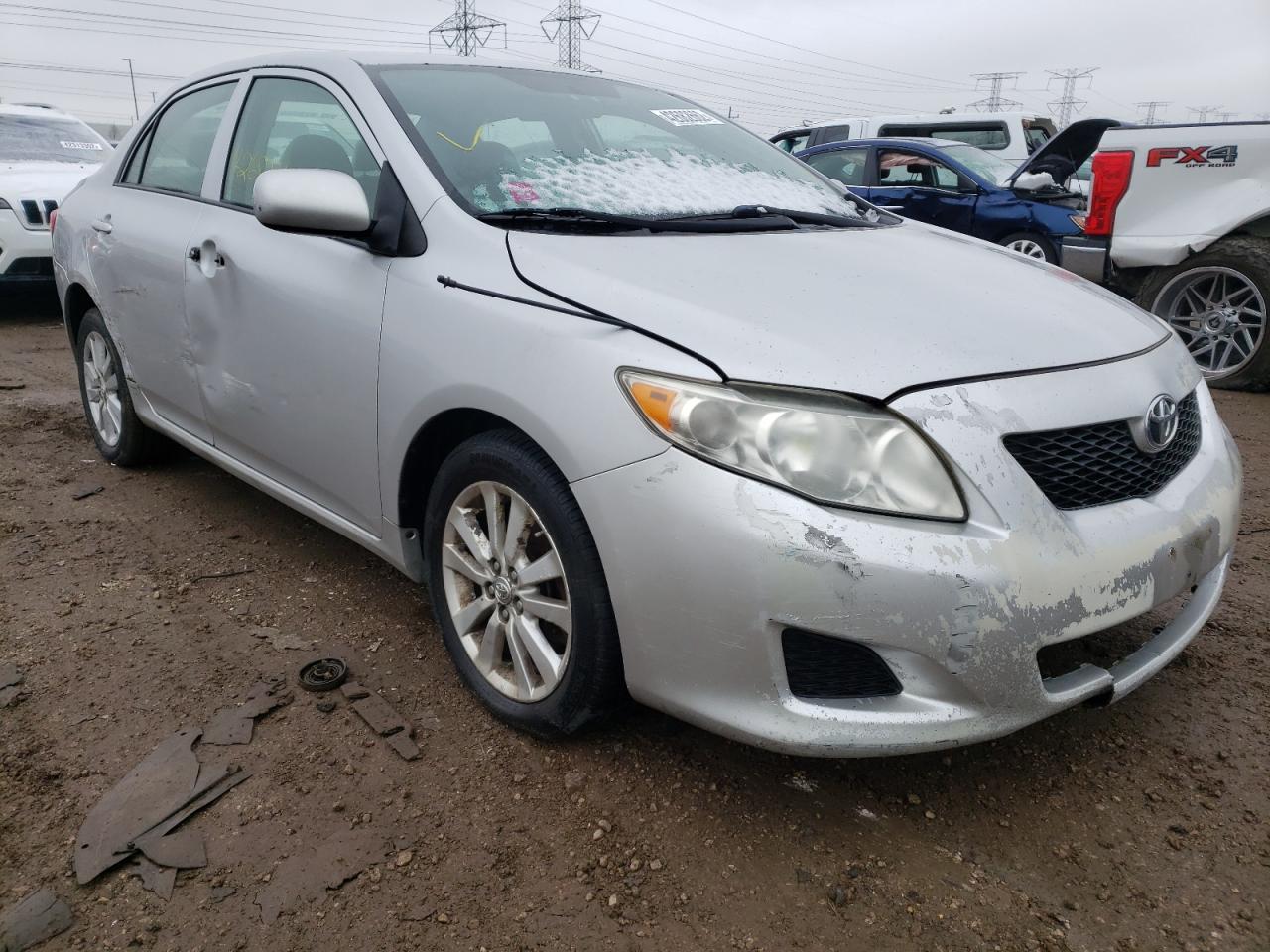 TOYOTA COROLLA BA 2009 with VIN 1NXBU40E79Z060424 - Photo from auction