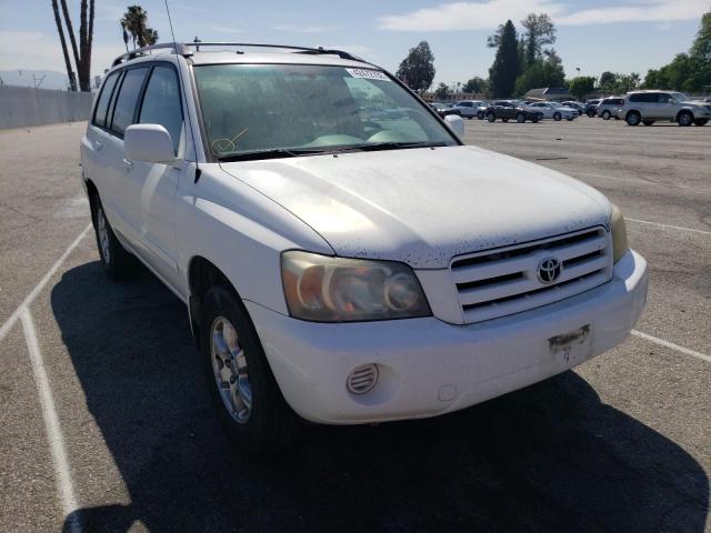 TOYOTA HIGHLANDER 2006 with VIN JTEGP21A060112685 - Photo from auction